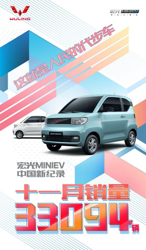 五菱宏光MINI起步价不到3万的小车,单月销量3.3万